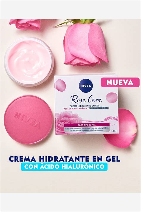 Crema En Gel Con Agua De Rosas Y Ácido Hialurónico Nivea 50ml Deprati