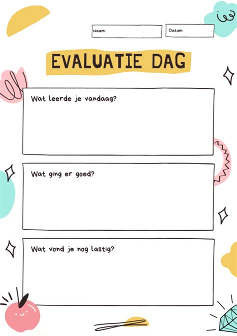 Evaluatie Les En Dag Juf Maike