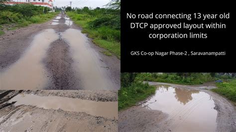 No Road To 13 Year Old DTCP Approved Layout Within Corporation Limits