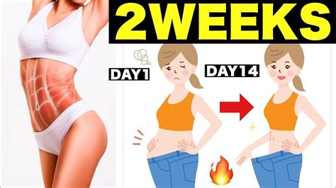 Lose Belly Fat In 14 Days Get A Flat Stomach Burn Belly Fat🔥5 Min Abs Workout Youtube