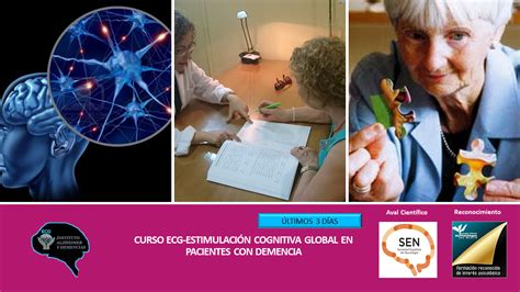 Cuota Pago A Plazos Pago Con Tarjeta Curso Ecg Estimulación Cognitiva Global En Pacientes