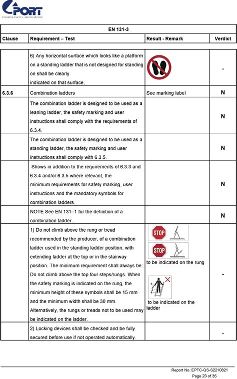 Ce En Certificate For Single Ladder Yongkang Jadduo Household