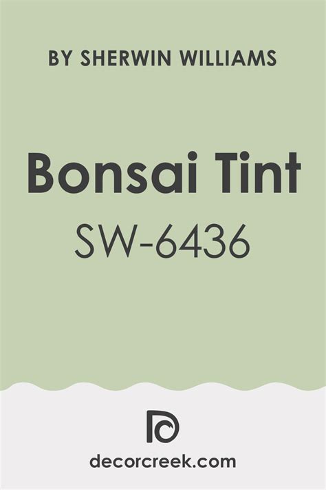 Bonsai Tint SW 6436 Paint Color By Sherwin Williams DecorCreek