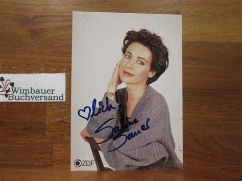 ORIGINAL AUTOGRAMM SABINE Sauer ZDF Autogramm Autograph Signiert