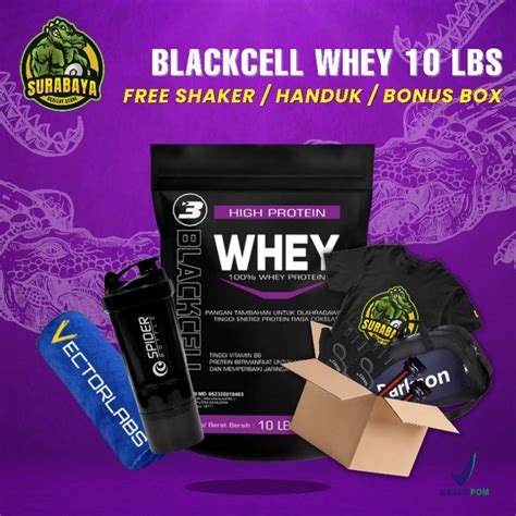 Jual Blackcell Whey Protein 10 Lbs Bpom Dan Halal Black Cell Wpc 10lbs Susu Fitness Gym Non Wpi