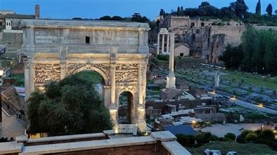 Arco De Septimio Severo Roma Italia Official Local Tourism