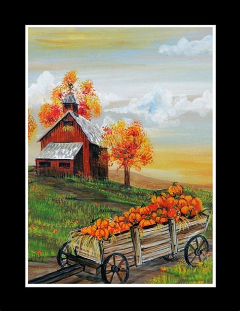 Jigsaw Puzzle 63 Pieces Barn Wagon Pumpkins Resize 12 To 192