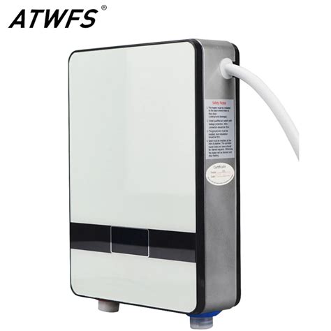 Atwfs tankless instantânea de alta qualidade aquecedor água 6500w 220v