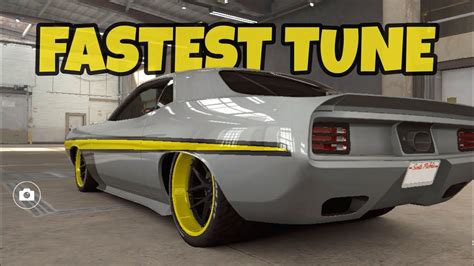 CSR2 Plymouth Cuda TorC Weaver Customs Fastest Tune Shift Pattern