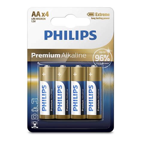 Philips Lr M B Stk Alkalische Batterie Aa Premium Alkaline V