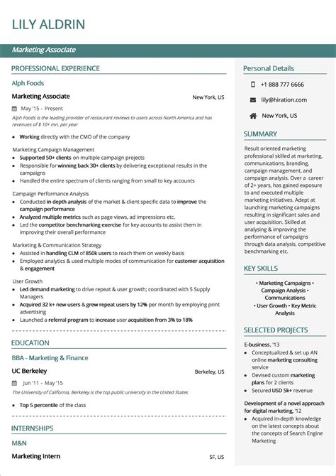 Unique Resume Template: 2022 List of 10+ Unique Resume Templates