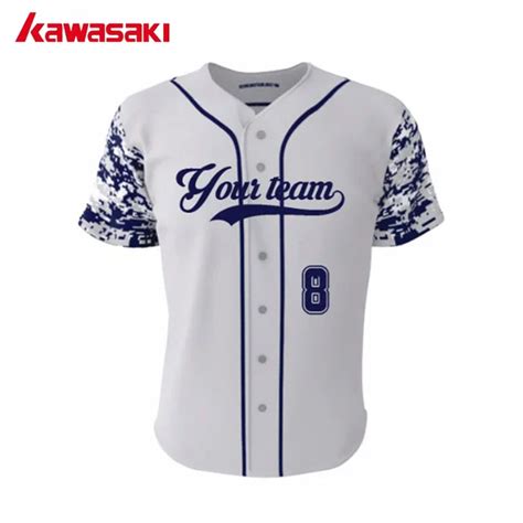 Kawasaki Genuine Custom Mens Baseball Jersey Exercise Shirt Fans Sports