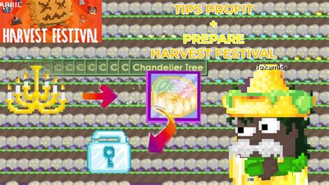 Growtopia Profit Prepare Tips Profit Harvest Festival