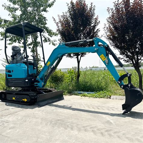 Qilu Mini Bagger Ton China Mini Excavator With Rubber Tree Digger