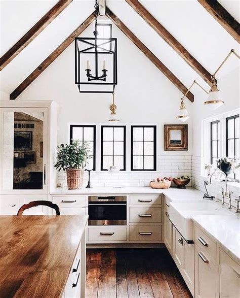 The Best Modern Farmhouse Kitchen Design Ideas 01 Magzhouse