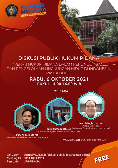 Oktober Peran Hukum Pidana Dalam Perlindungan Dan Pengelolaan