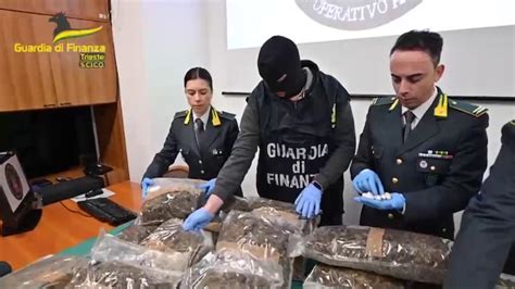 Maxi Operazione Antidroga Della Guardia Di Finanza A Trieste In Un