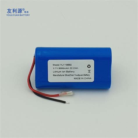 Portable 1s3p 18650 3 7V 6000mAh Lithium Battery With BMS Lithium