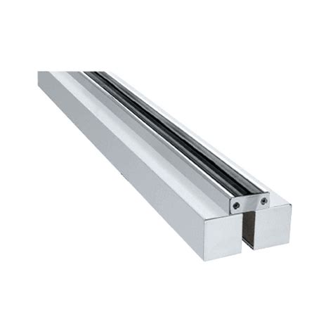 Crl Alum Fh Fgwsacs Vcp Satin Anodized Custom Size Single Door Glass