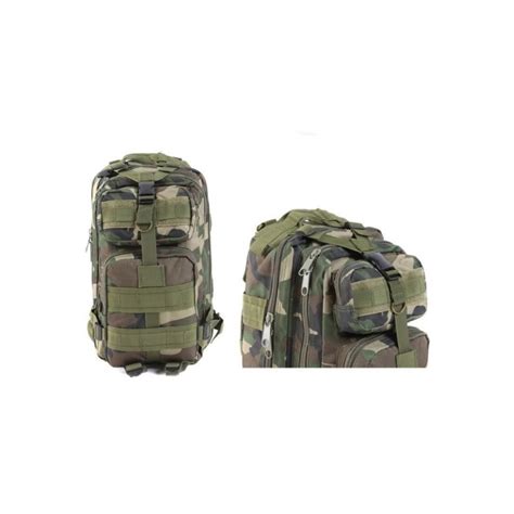 Sac Dos Tactique Militaire Nylon Imperméable Vert Foncé