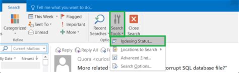 Methods To Fix Outlook Search Problem