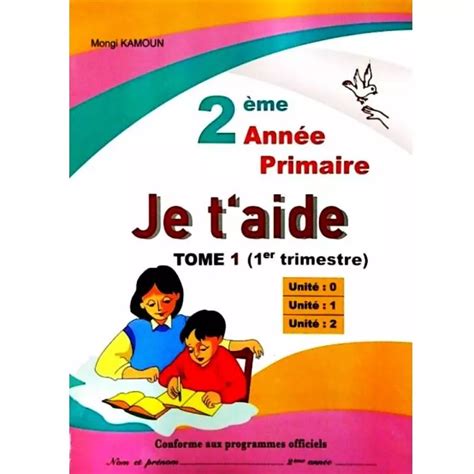 Je t aide 2éme Tome 1 est en vente en ligne sur SYNOTEC