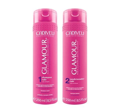 Cadiveu Glamour Kit Duo 2x250ml Ilha Da Beleza