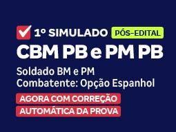 Cbm Pb E Pm Pb Simulado Soldado Bm E Pm P S Edital Op O Espanhol