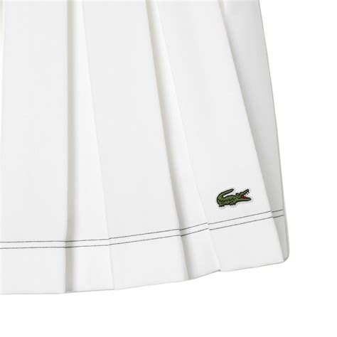 Damska Sp Dniczka Tenisowa Lacoste Sport Roland Garros Edition Pleated