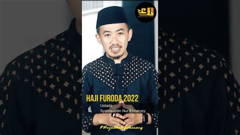 Haji Furoda Bersama Ustadz Syam El Marussy Madinah Iman Wisata Youtube