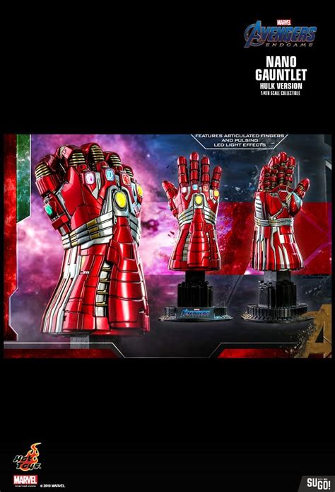 Hot Toys Avengers Endgame Nano Gauntlet Hulk Verison Scale Figure Acs Sugo Toys