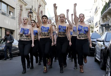 Femen Protestas Al Desnudo Minutos Es