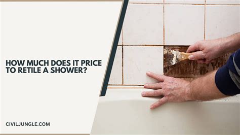 A Comprehensive Guide How Much Does It Cost To Tile A Shower