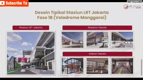 Desain Stasiun Lrt Jakarta Fase B Percabangan Ke Stasiun Halim Youtube