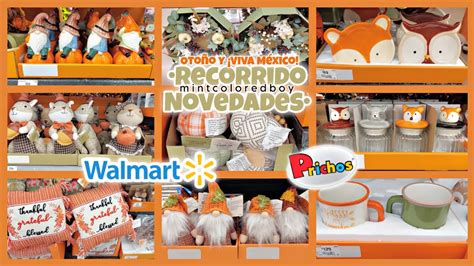 Recorrido en WALMART y PRICHOS Otoño Muchas Novedades y Colección