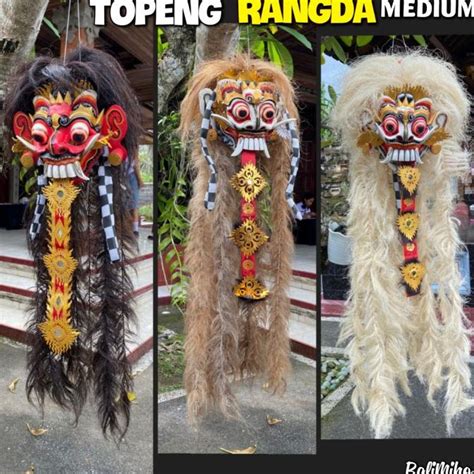 Jual Cusss Order Rangda Agung Medium Rangda Topeng Rangde Topeng Leak