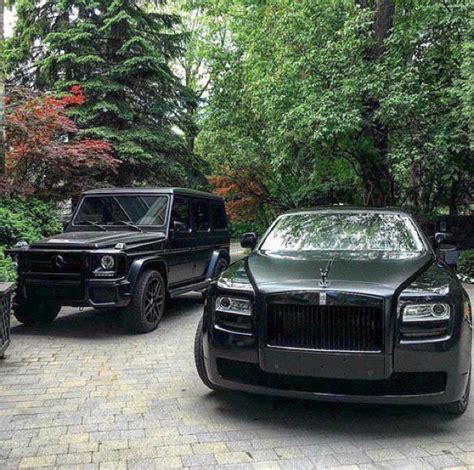 Black G Wagon And Rolls Royce Luxury Cars Best Luxury Cars Sports