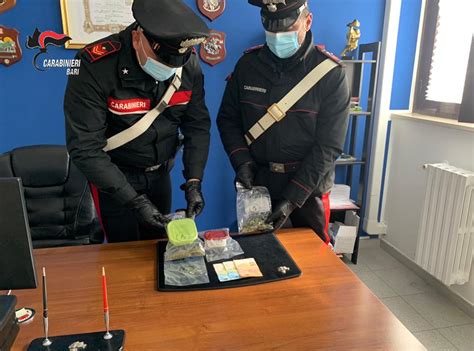 Modugno Aggredisce Carabinieri Per Nascondere La Droga Arrestato