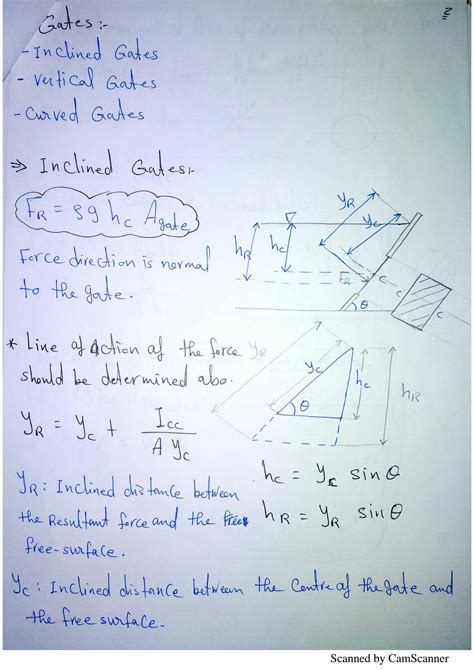 SOLUTION Fluid Statics Gates Studypool