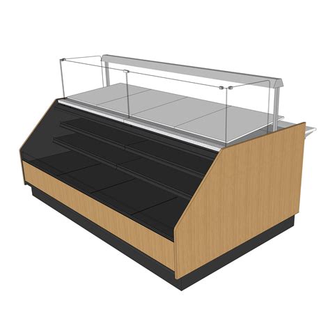 Multi Tiers Modern Commercial Bakery Display Cases Beate