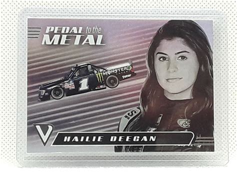 2021 Panini Chronicles Pedal To The Metal 16 Hailie Deegan For Sale Online Ebay