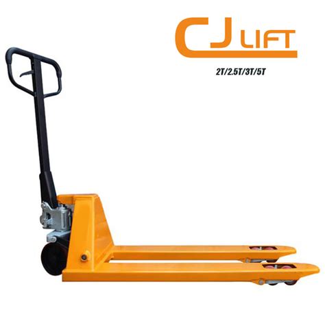 2500kg Hand Pallet Truck Manual Hand Forklifts Welded Cast Pump Pallet