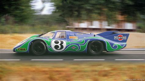 Porsche 917lh Lm Psychedelic Martini 3 Gerard Larrousse 1970 Gtplanet