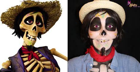 Makeup Test By Yafiracosplay Hector From Coco Disney Rdisney