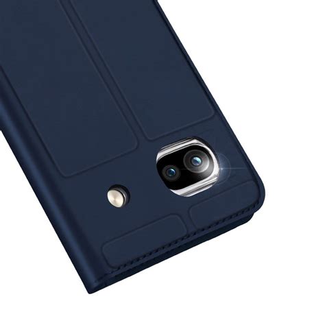 Dux Ducis Skin Pro Google Pixel 7a Hoesje Portemonnee Blauw GSMpunt Nl