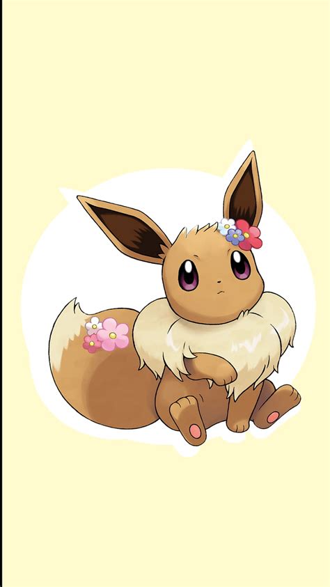 Eevee Floral 304577188173201 By Taeilmeyourw1sh Pokemon Kawaii Cute