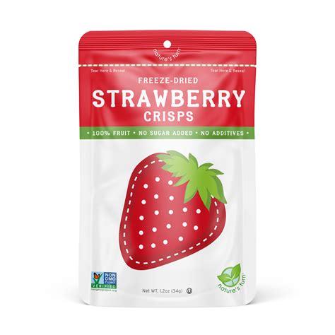 Freeze Dried Strawberry Crisps