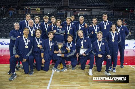 Usa Mens Volleyball Team Members Fresh Off The Olympics Qualification