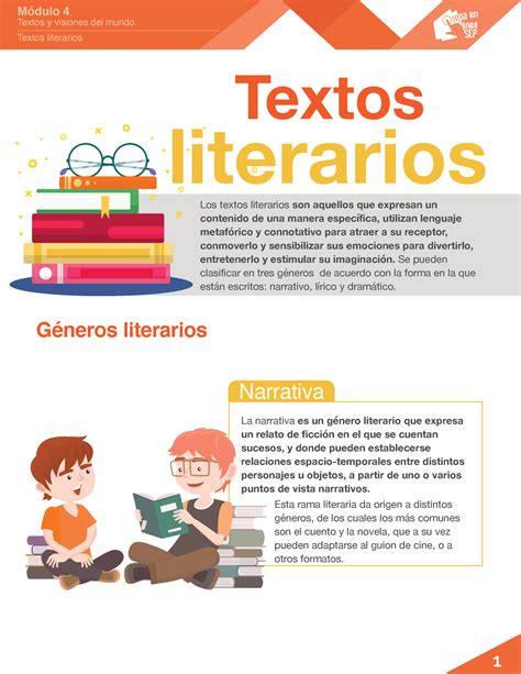 M S Textos Literarios Pdf Textos Y Visiones Del Mundo Textos