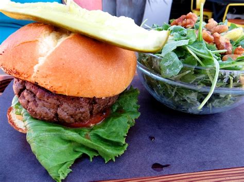 A Rare, Medium-rare Burger at Calgary’s National | Marathon Mouth